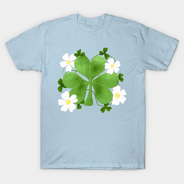 Shamrock T-Shirt by SarahWIllustration